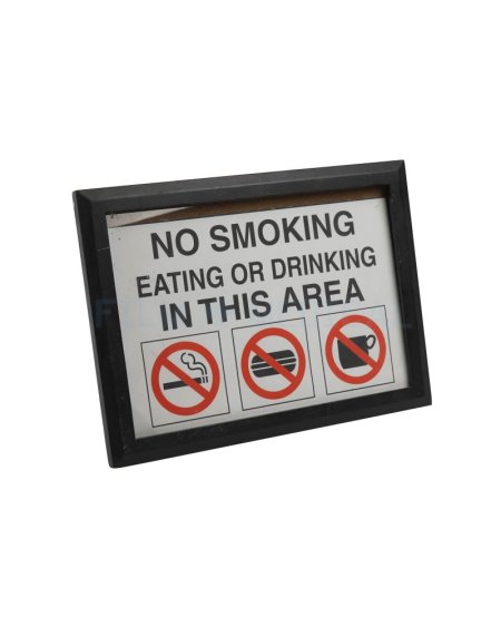 No Smoking Sign A4 Size Frame